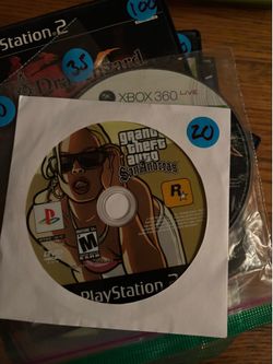 Grand Theft Auto San Andreas ps2