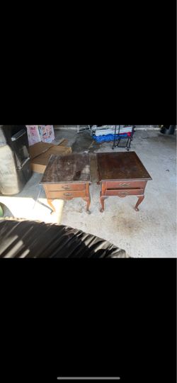 Dressers and end tables