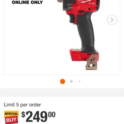 M18 Compact Impact Wrench Milwaukee 3/8