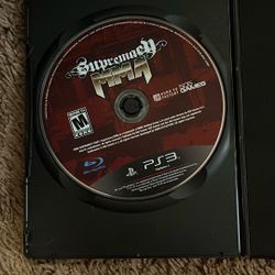 PS3 MMA Supremach Used Like New