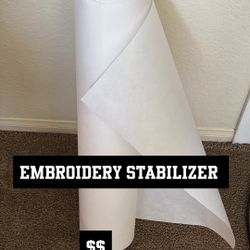 Embroidery stabilizer 