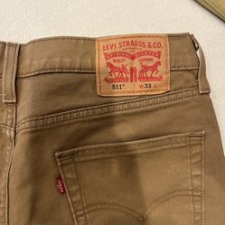 Men Levi Jean Shorts