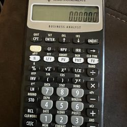 BA II Plus Texas Instruments  Calculator 