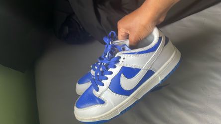 In and out blue dunks