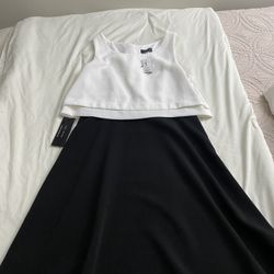 The Limited - Black & White Dress 