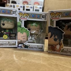One piece assorted Funko Pop