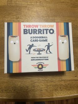 Throw Throw Burrito Game