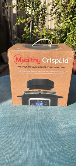 NEW IN BOX ! CRISPLID PRESSURE COOKER CONVERSION LID !