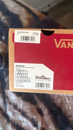 Brand new plaid vans