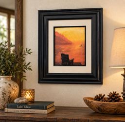Sonnie Imes Limited Edition Print "View from the Dock" Framed, 1/200 Signed