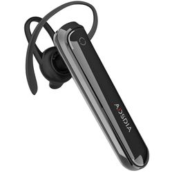 Bluetooth Earpiece V4.2 Built in Mic Wireless Headphones Handsfree Headset Noise Cancelling & Hands Free Calling Compatible with iOS Android Phone,De