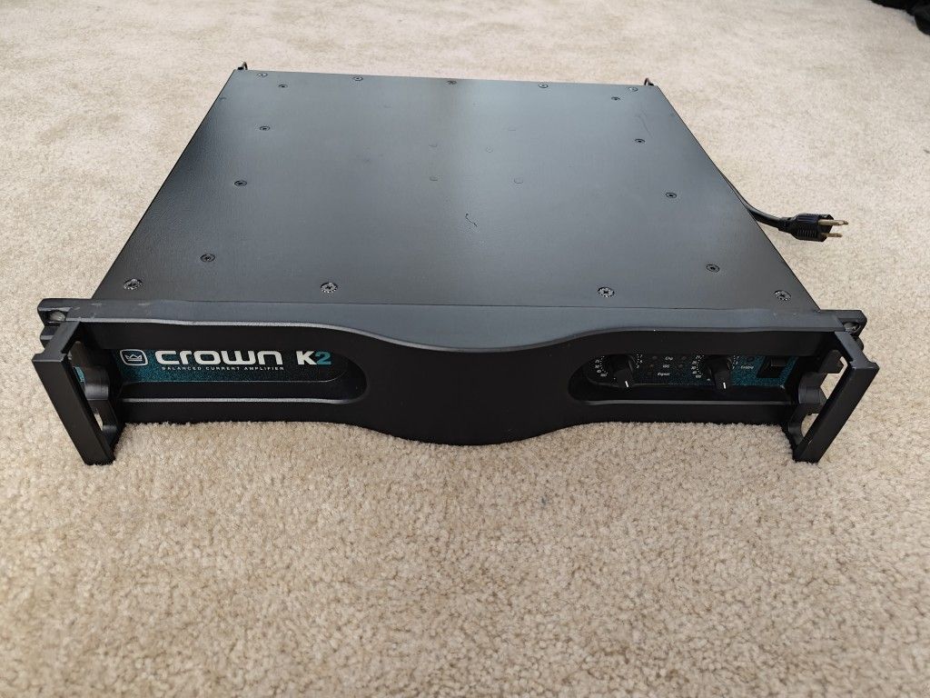 Crown K2 Amplifier One of the Best Subwoofer Amplifiers