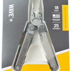 Leatherman Wave+ Multitool, New In Unopened Box 