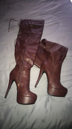 Dollhouse thigh high boots