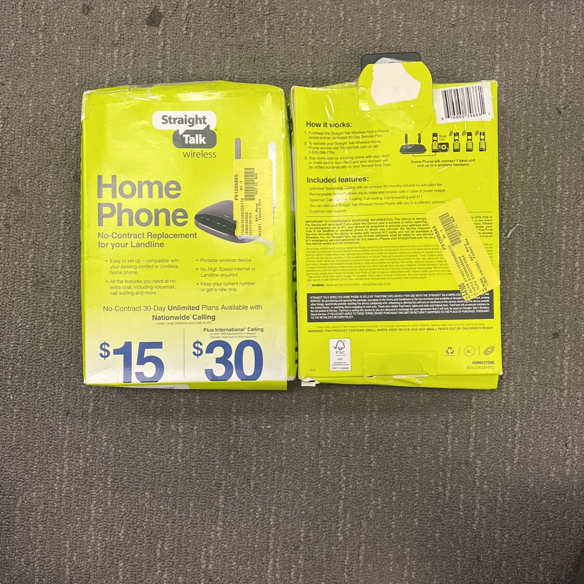 Straight talk wireless home phone