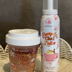 Pumpkin Chai Latte Sugar Body Scrub and Whipped Shower Foam