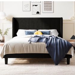 Platform bed size queen