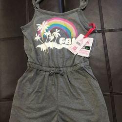 Justice Girls Cali Romper New With Tags Size 12/14 