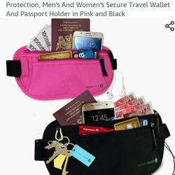 Brand New! SET OF 2, COMES IN ZIPPERED NET FOR STORAGE.  MONEY BELT FOR HIM & HER. SEE ALL. PHOTO'S 