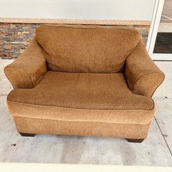 Small Brown Love Seat