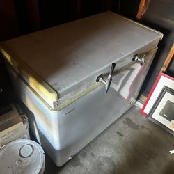 “Kegerator”  Style Fridge w/ 2 Taps