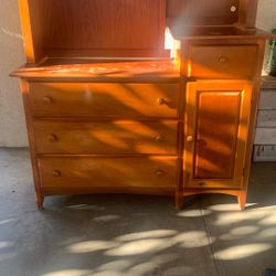 Wood Changing Table 