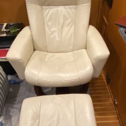 Pair Of Leather Recliners