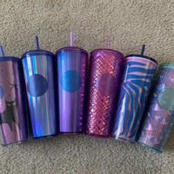 Purple Starbucks Cups