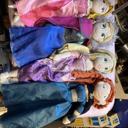 Four Frozen Dolls
