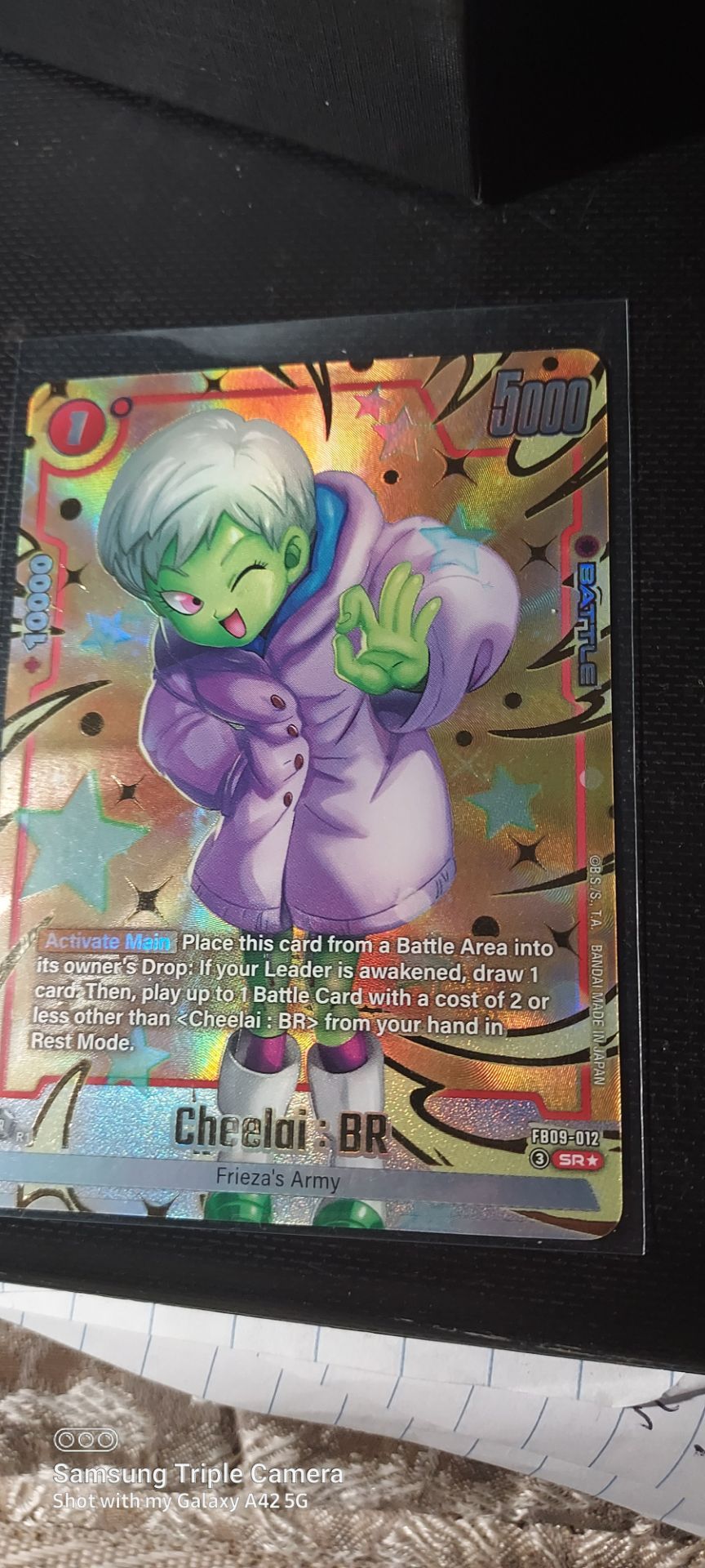 Dragon Ball Super Fusion World — Cheelai : BR | SR ALTERNATE ART Foil | MINT — Fresh Pull!