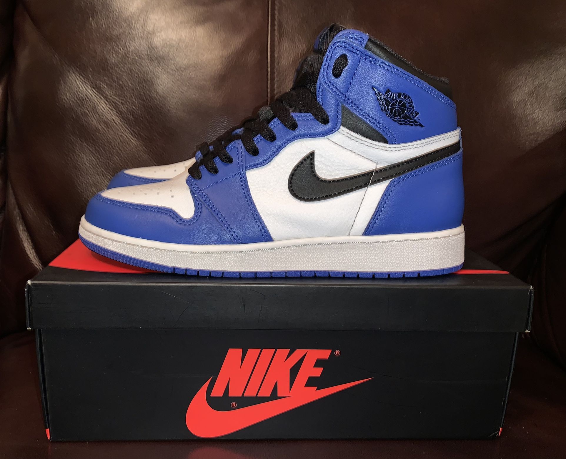 Nike Air Jordan Retro 1 High Game Royal Size 7Y 575441-403