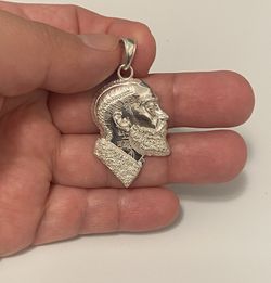 Nipsey Hussle Solid Silver Pendant 