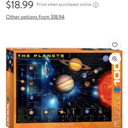 The planets puzzle