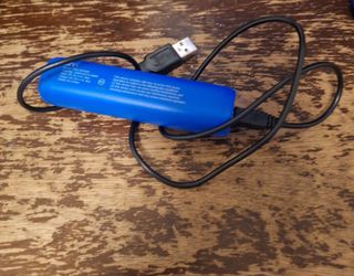 Portable USB battery phone charger