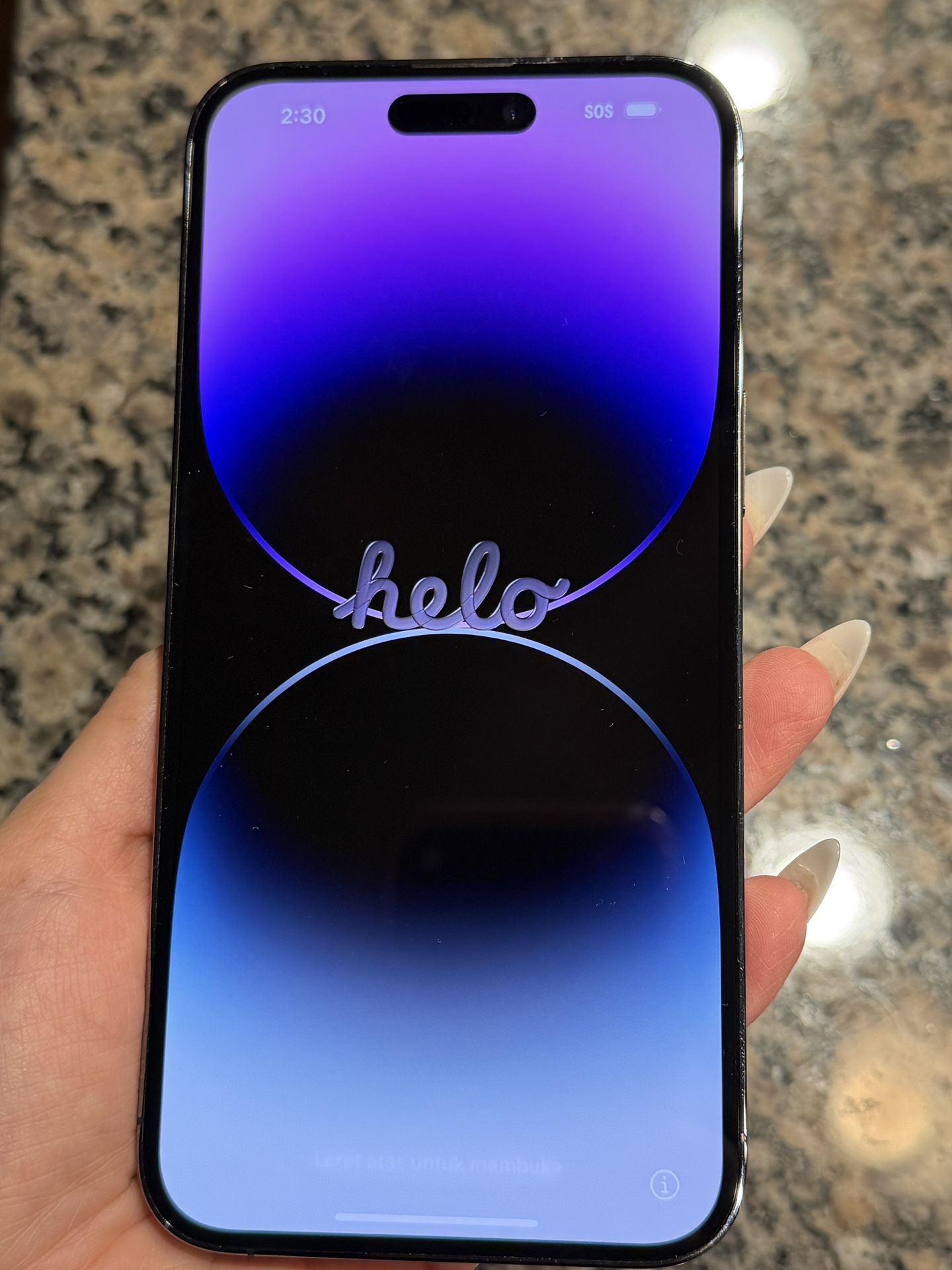 Unlocked- iPhone 14 Pro Max 512 Gig Purple