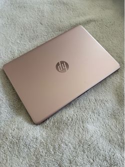 Rose Gold hp laptop
