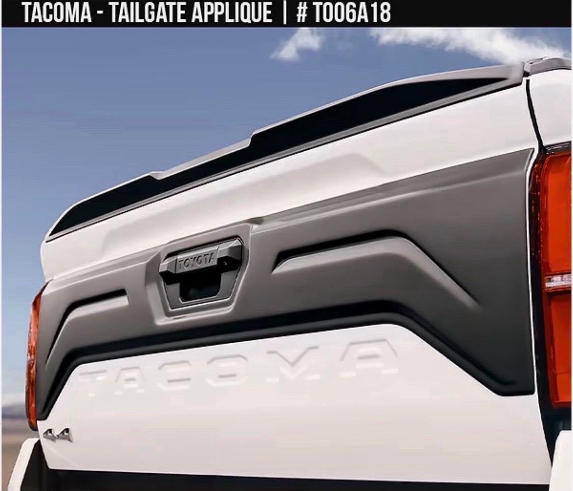 2024-2025 TOYOTA TACOMA AIR DESIGNS TAILGATE APPLIQUE