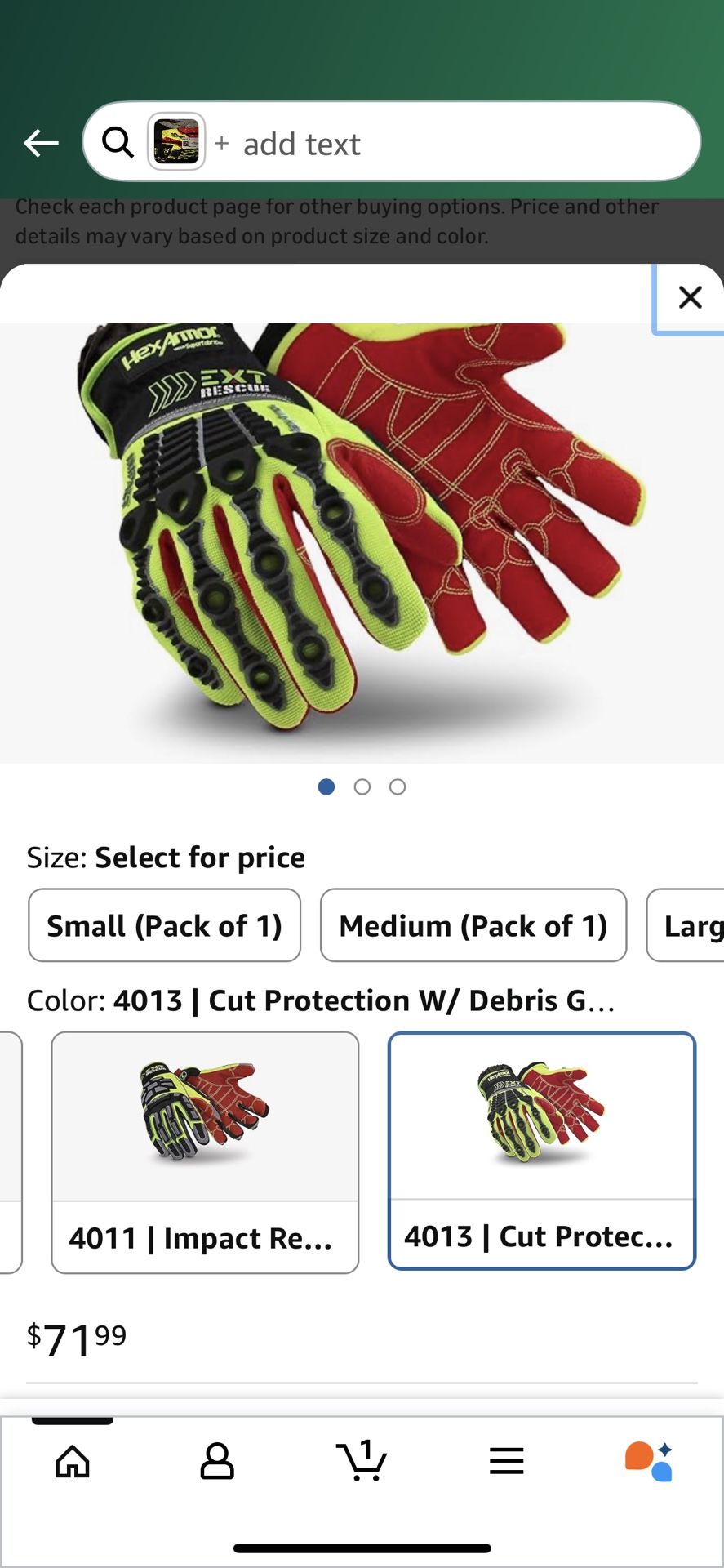 Fire Rescue Gloves