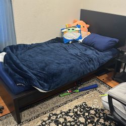 Black Twin Bed Frame 