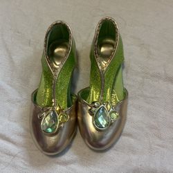 Disney Princess Tinker Bell Shoes Sz 11/12C 