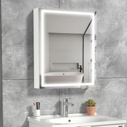 32"×24" LED Medicine Cabinet Mirror