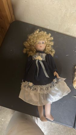 Vintage Porcelain Doll