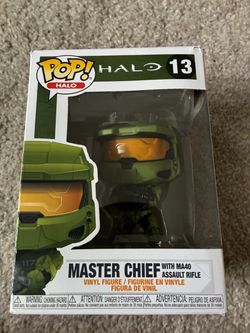 Halo master chief Funko pop like new with box