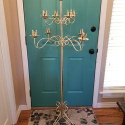 Huge Gold Standing Candelabra