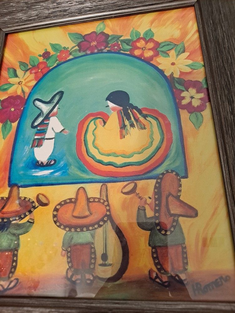 Color Full Mexican Painting