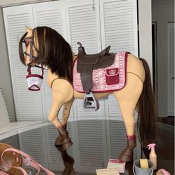 My Generation Poseable Morgan Horse For American Girl, My Life & My Generation 18” Doll