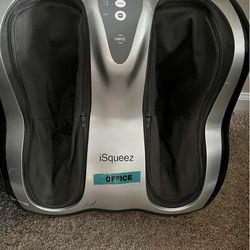 Brookstone OSIM iSqueez Foot Leg Feet Calf Massager 