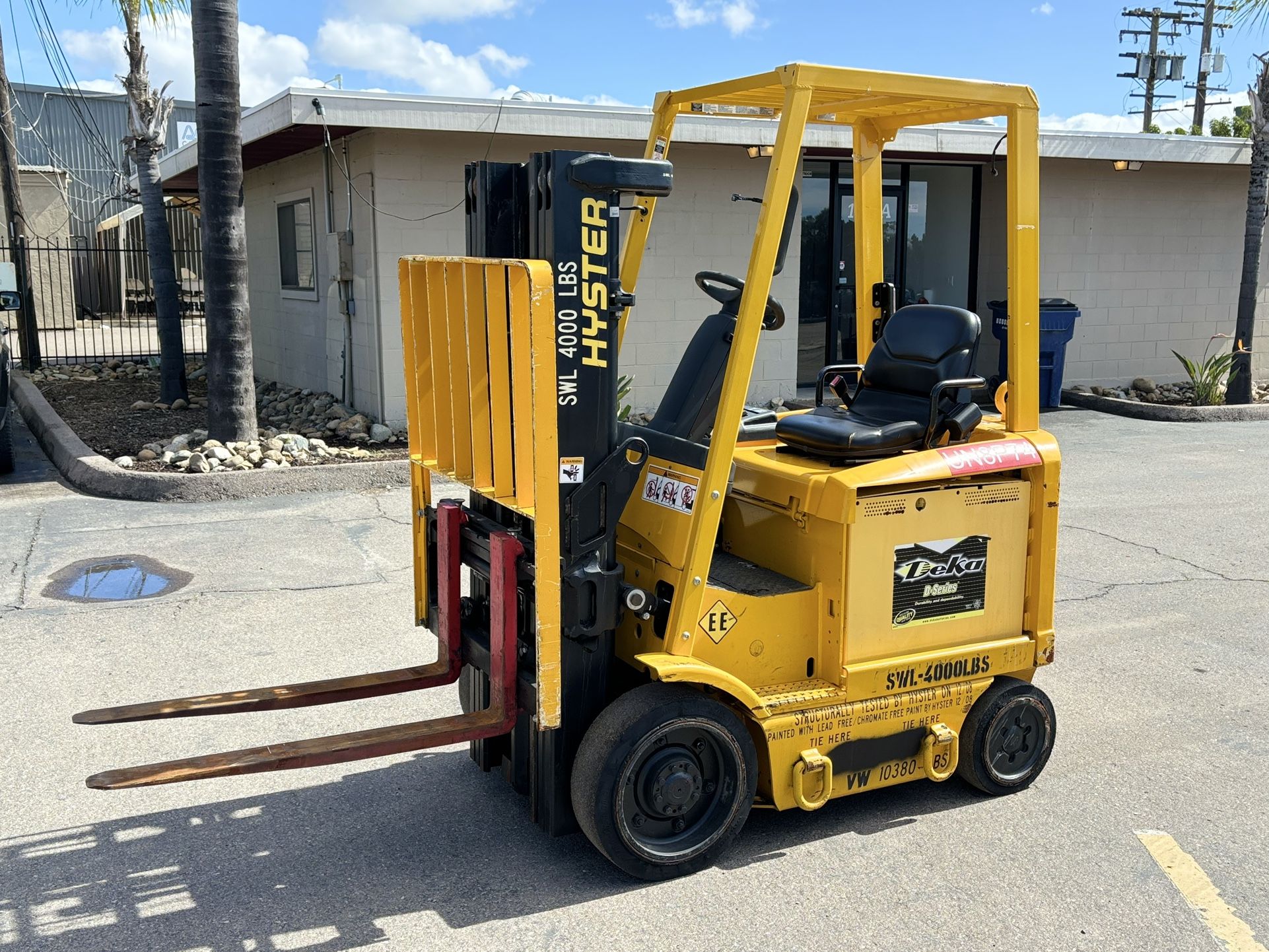 Hyster 4000 Electric Forklift