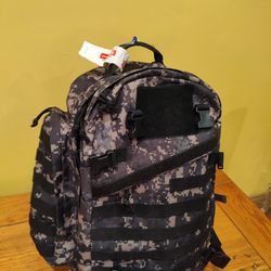 Highland Tactical Military Camo Backpack