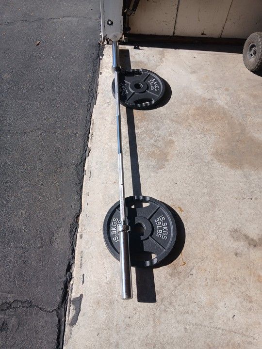 Weights Metal 2.35 Iron & Barbell